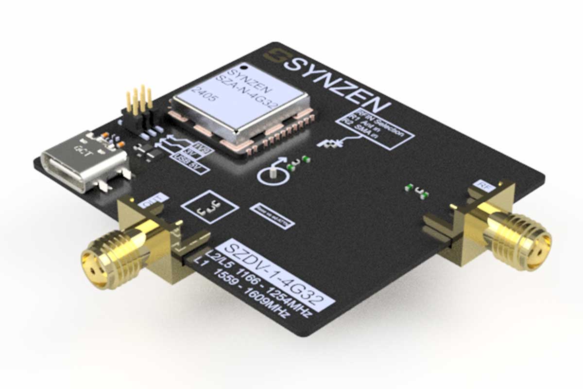 Synzen will be introducing CHARON at Embedded World 2024 - Revolutionizing Precision Navigation with Its Cutting-Edge GNSS L1, L2, L5 Front-End Module